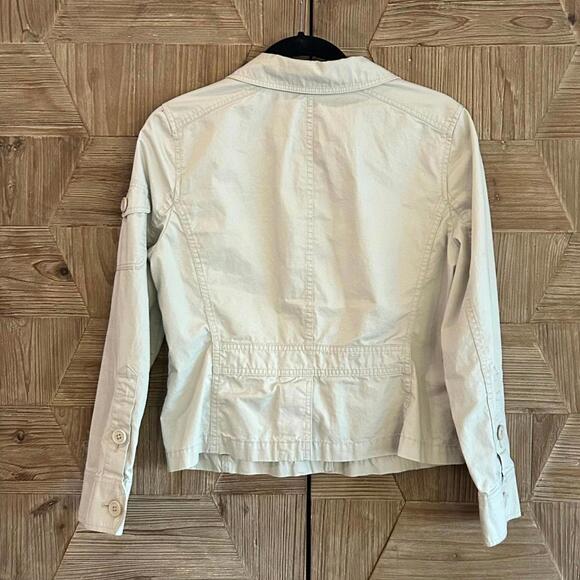 L.L. Bean Women's Utility Jacket Beige Size PM Outdoors - Picture 6 of 8